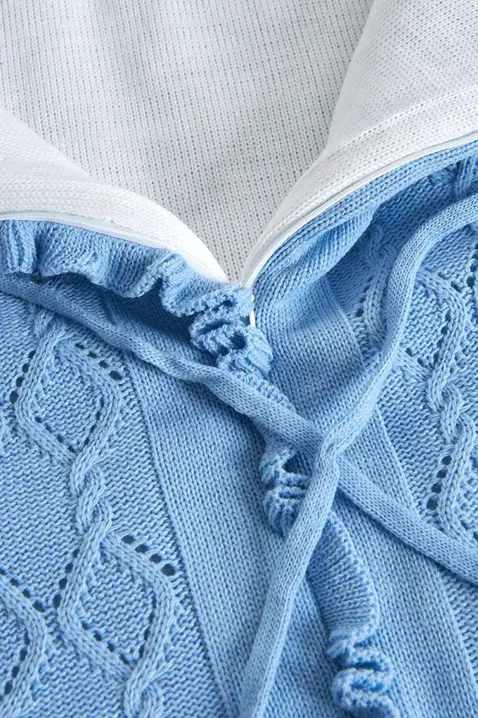 Saco Dormir Bebé Malha Trabalhada 70x47cm - Fiil Fashionwear®