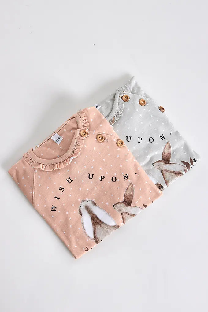 Pijama Menina Estampado Sari® - Conforto e Estilo Made in Portugal
