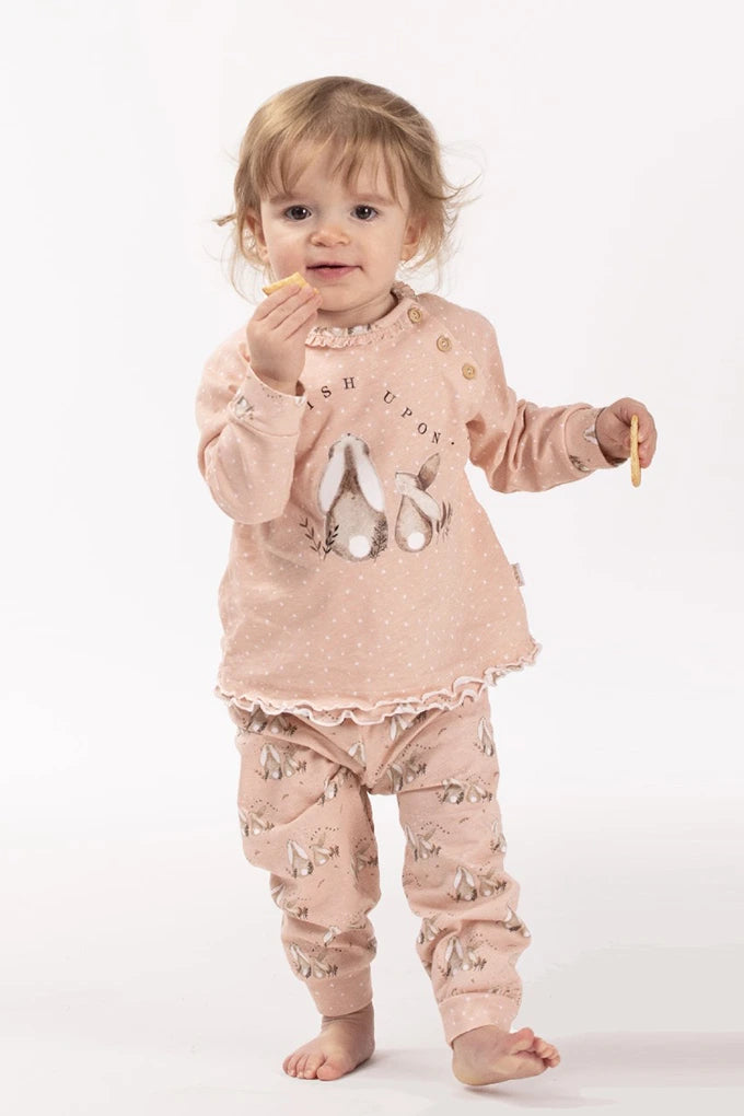 Pijama Menina Estampado Sari® - Conforto e Estilo Made in Portugal
