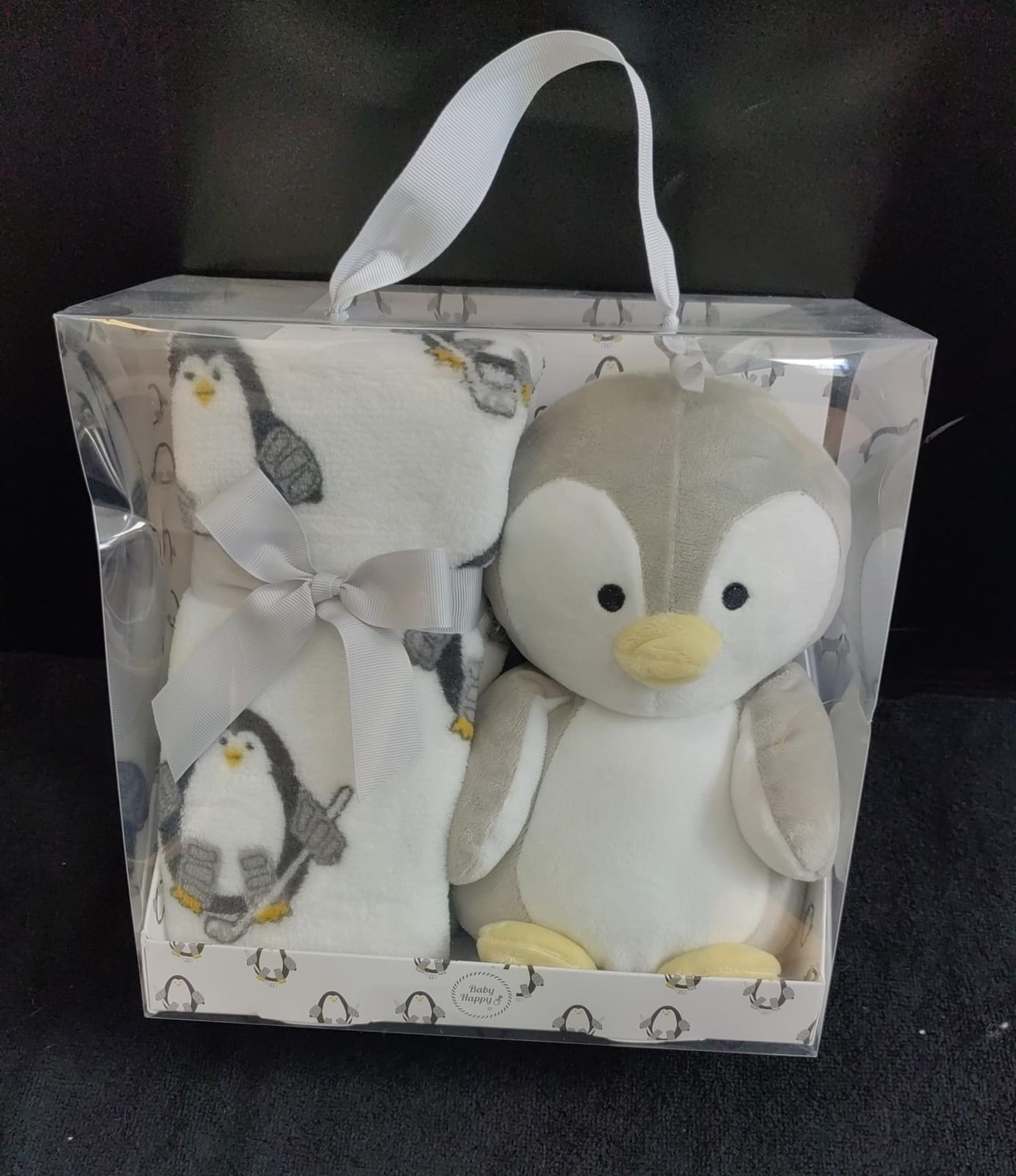 Boneco Peluche + Manta Bebé - Conjunto Adorável 2 em 1