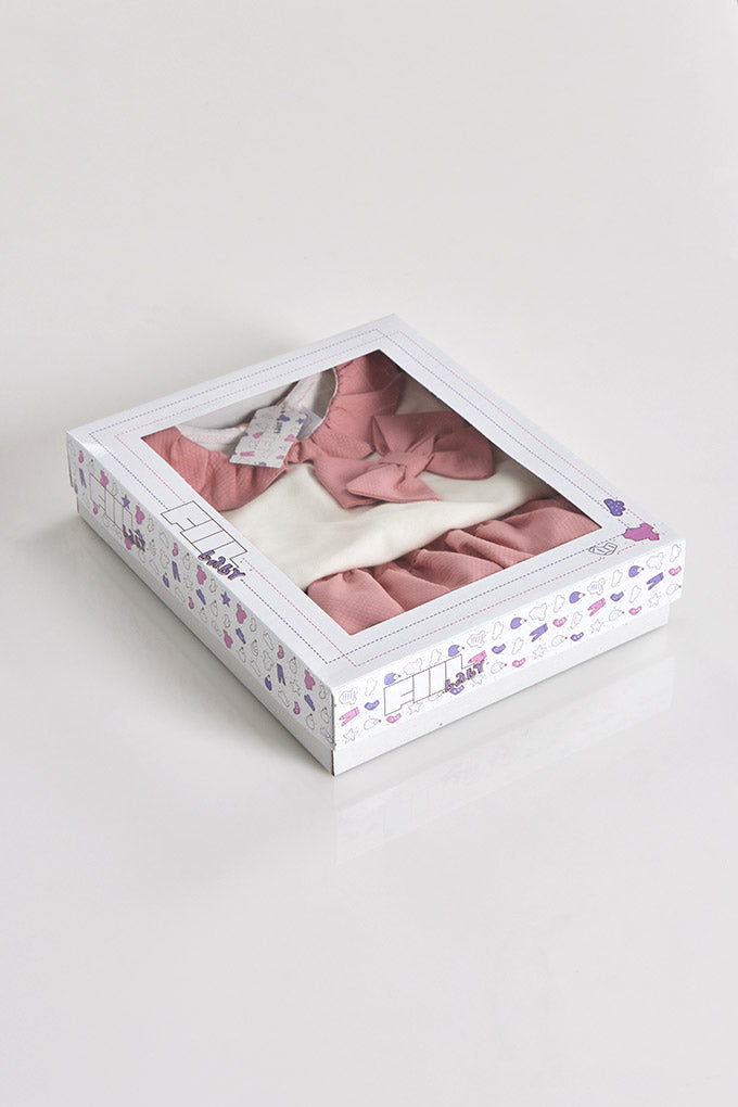Conjunto Bebé Menina Piquet Fiil Fashionwear - Made in Portugal