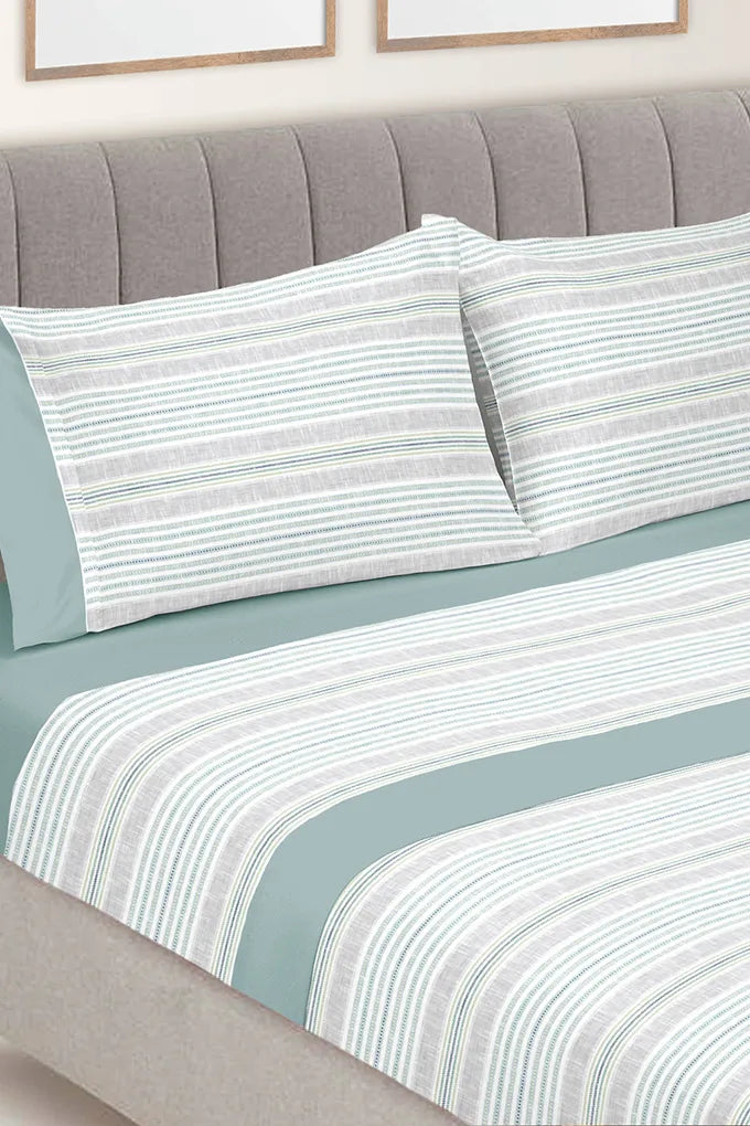 Jogo Cama Bella Premium Cotton Turtle® - Estampagem Digital 100% Algodão