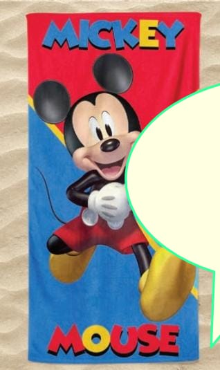 Toalhas Disney Licenciadas 70x140cm - Microfibra Premium Oficial