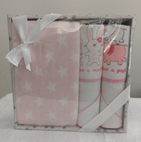 Conjunto Completo Bebé 5 Peças - Kit Essencial Recém-Nascido