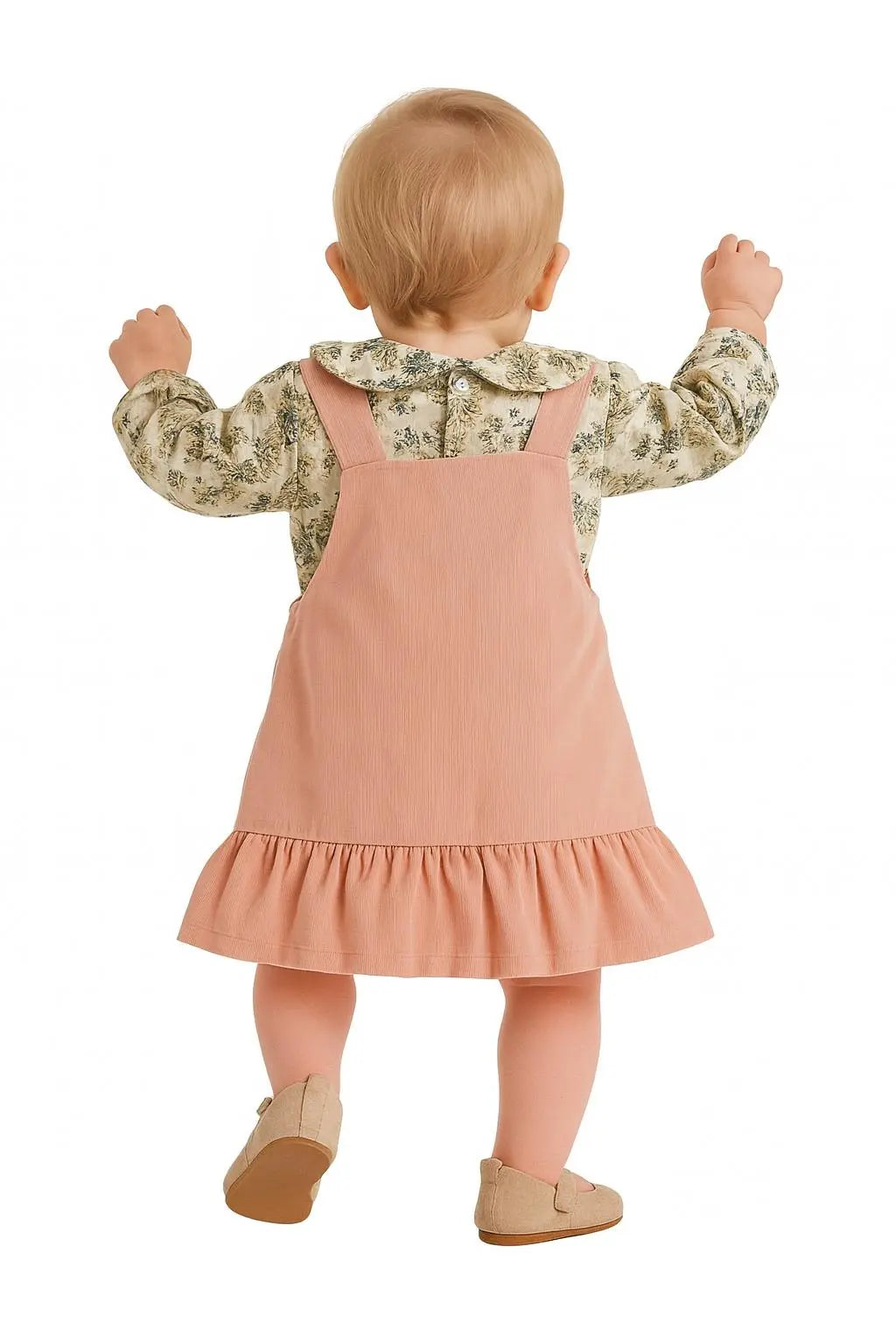 Conjunto vestido bombazine e blusa estampada ag217