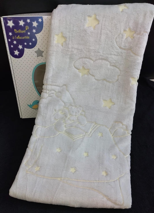 Manta Microseda Naf Naf Fluorescente 110x140cm - Luxo e Brilho