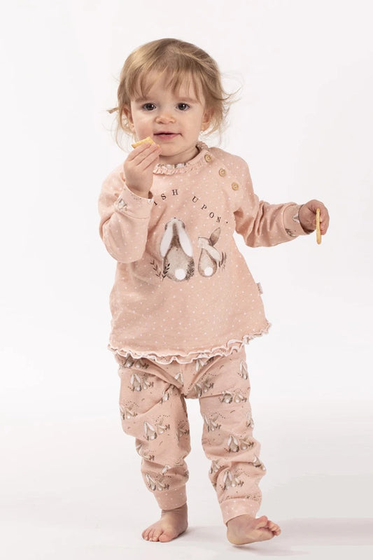 Pijama Menina Estampado Sari® - Conforto e Estilo Made in Portugal