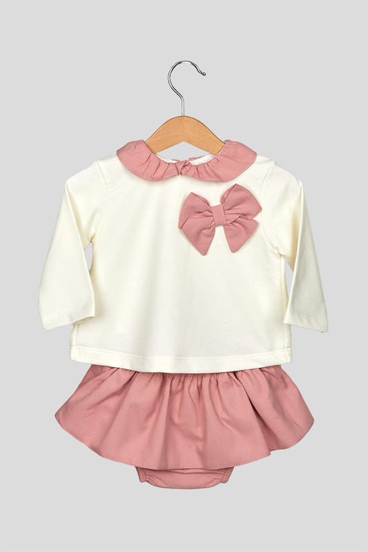 Conjunto Bebé Menina Piquet Fiil Fashionwear - Made in Portugal