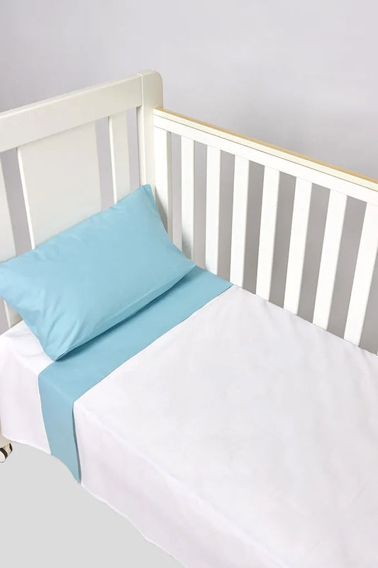 Jogo Cama Bebé 100% Algodão com Barra - Conforto Puro para Sonhos Doces