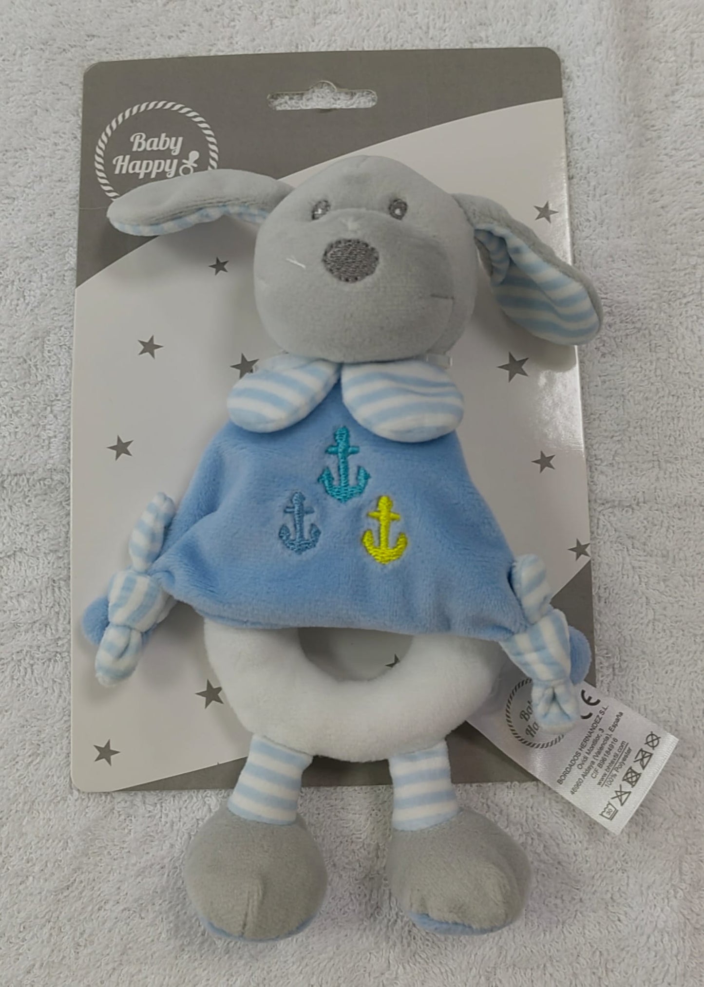 Roca coelhos azul/ rosa