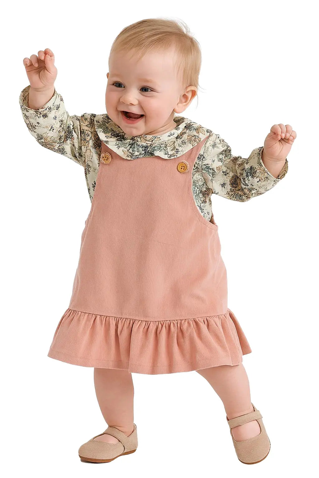 Conjunto vestido bombazine e blusa estampada ag217