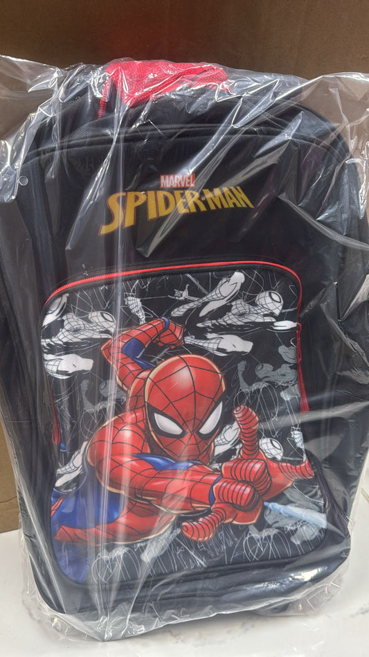 Mochila Trolley Spiderman - Rodas e Puxador Escola