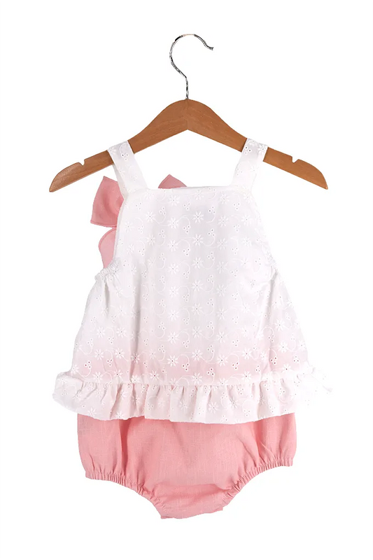 Macacão Bebé Algodão Bordado Fiil Fashionwear - Made in Portugal